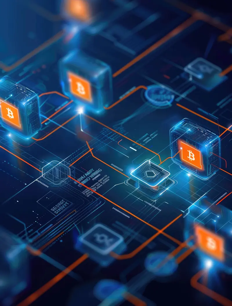 Blockchain Technology 3D
